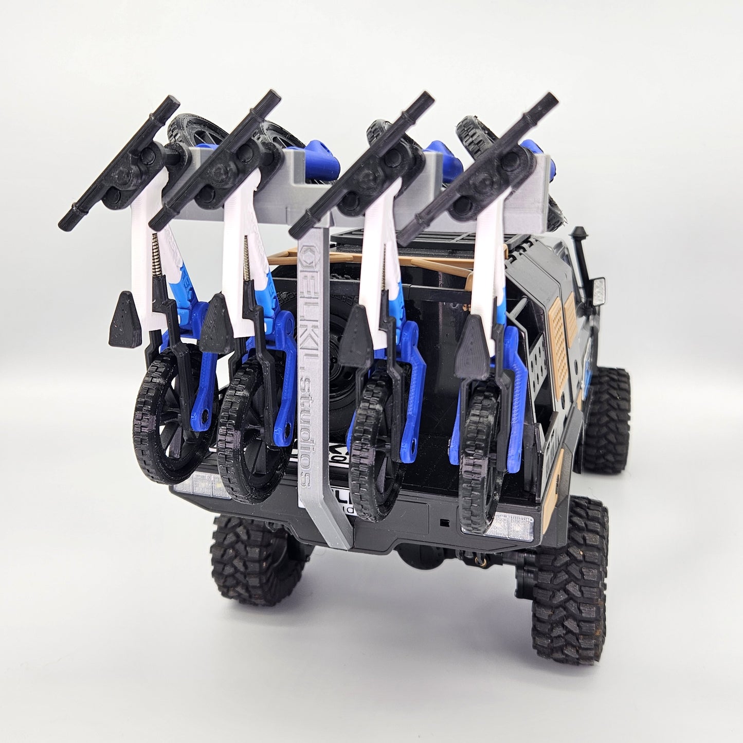 MN82S Hitch Rack for finger bikes