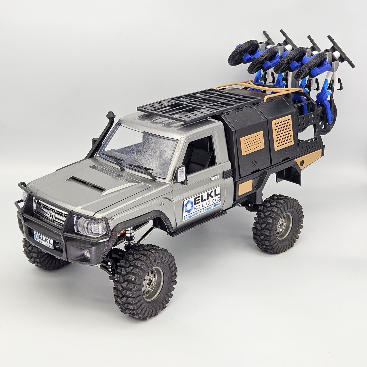 MN82S Hitch Rack for finger bikes