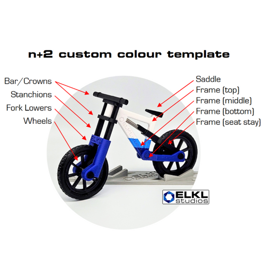 Custom: n+2 Downhill Finger Bike