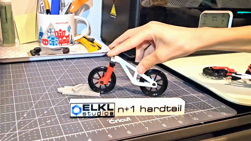 n+1 Hardtail Finger Bike