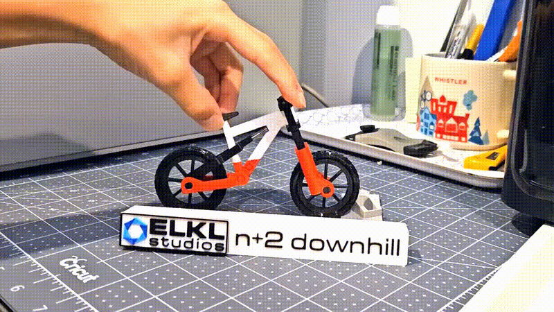 n+2 Downhill Finger Bike