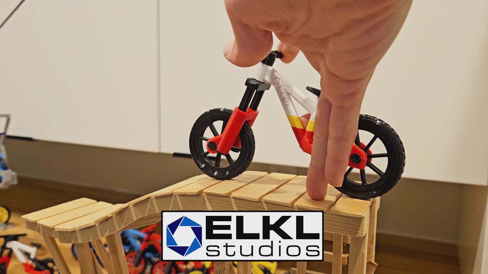 Load video: The ELKL Studios Finger Bikes